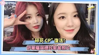 “碎花CP”復活！舒華曬與穗珍聚餐照片