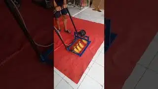 mesin perontok debu karpet, buatan sendiri