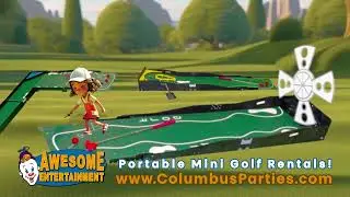 Portable Mini Golf Rentals Columbus, Cincinnati, Cleveland, Gahanna, Delaware, Powell Miniature Golf