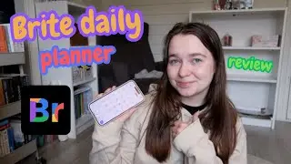 Brite daily planner review | how I plan