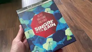 Singin&rsquo; in the rain @zavvi Ultimate Collectors Steelbook edition unboxing