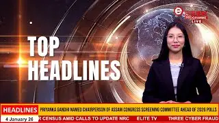 ELITE TV 4:00 PM ENGLISH TOP HEADLINES | 12TH JANUARY 2026 ELITE TV