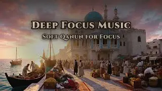 Andalusian Dawn on Bosphorus | Deep Calm Music | Qanun Waves of Warm Nostalgia
