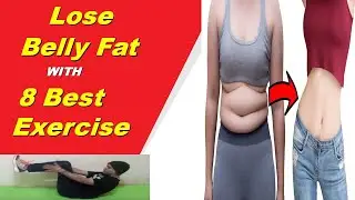 Belly Fat Burning Workout| 8 exercise  in 1 minute |without GYM | Lose Belly Fat | 8619290453