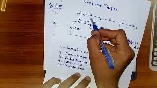 Transformerless Power Supply Explanation with calculation | Power Supply Without Transformer