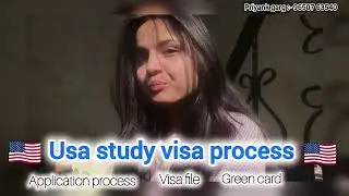 USA Study Visa Process Explained 🇺🇸 |Step by Step Guide for Indian Students #usastudyvisa #viral 