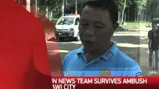 ABS-CBN News team survives ambush in Marawi City