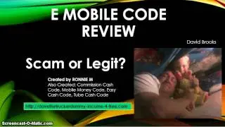 E MOBILE CODE REVIEW - Is E Mobile Code a Scam?