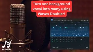 Turn One Vocal Into Many! Give your vocals width and presence using the  @waves Doubler plugin.