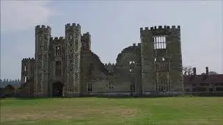 Cowdray house 18th century ruins