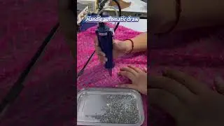 Ultrasonic hotfix rhinestone machine，Easy to operate, compatible rhinestones with SS6-SS40