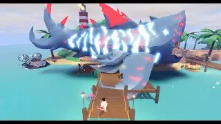 HOKI !!! cara dapatin ikan secret monster shark di fish it roblox