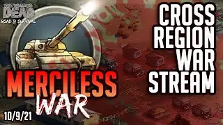 Walking Dead: Road to Survival Cross Region War Live Stream