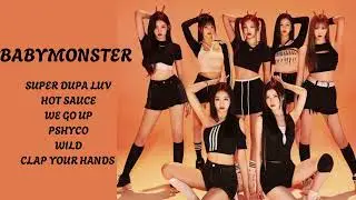 BABYMONSTER - New Songs | Babymonster Hit Songs | Top Hits Music Remix |Trending K-pop Songs