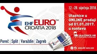 EHF EURO CROATIA 2018 Hrvatska-Srbija