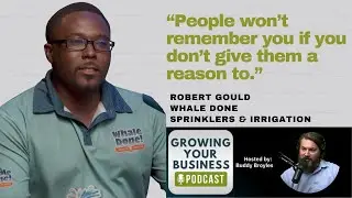 Robert Gould of Whale Done Sprinklers