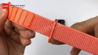 Ремешок STR Sport Loop Band for Apple Watch - Spicy Orange