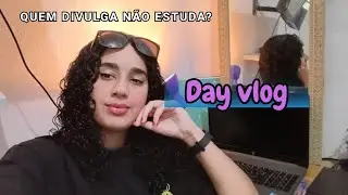 VLOG 4- Pois eu divulgo e estudo | Um dia comum de uma concurseira CLT que mora sozinha
