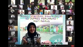 Hari Ke-2 Masa Orientasi Siswa Zoom Meeting II Pengenalan Model Pemb. di Masa Pandemi SDI Perumnas 1
