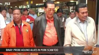 Binay: Probe Aquino allies in pork scam too