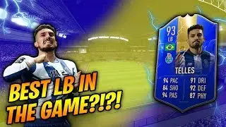 93 TOTS ALEX TELLES REVIEW!!! THE BEST LB IN THE GAME?!?! FIFA 19 Ultimate Team