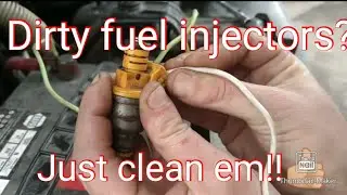 Dirty fuel injectors?   Dont buy new ones- do this instead!