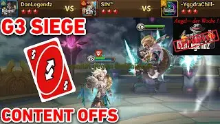 G3 Siege | DonLegendz vs SIN vs -YggdraChill- | #summonerswar