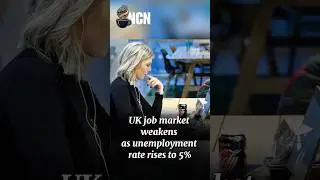 UK job market weakens as unemployment rate rises to 5% #news