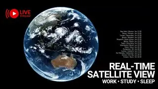 🔴 [LIVE] Earth From Space &mdash; 🌍 GK-2A Satellite View of FENGSHEN Tropical Storm | Ambient Space Music