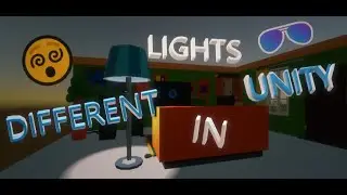 How to add Lighting into Unity under 50 seconds || Adding Different Lights In Unity