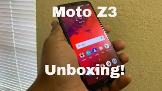 MOTOROLA Z3 UNBOXING!!