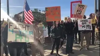 PFD Rally Protesting Bicameral PFD Work Group and the Theft of Our 