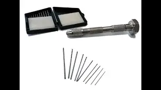 Gira punte di precisione per micropunte. Trapanino manuale per balsa e compensato uso hobby