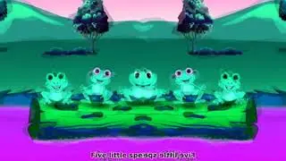 Five Little Speckled Frogs by Rock 'N Learn  FX | Sponsored by Gamavision Csupo Effects 