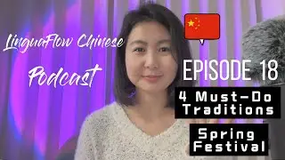Learn Chinese (Beginner) | 4 Things Chinese People Do Before Chinese New Year 🧨 Spring Festival