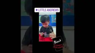 Black Colour Day | Color Recognition Activity | Little Andrews Pre-school & Daycare Vasundhara