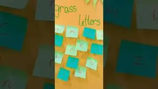 Grass letters , sky letters, root letters