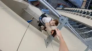 Самое высокое здание Беларуси. Руферы. Парус