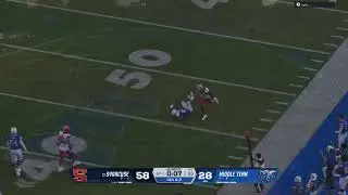 Middle Tenn Online Dynasty - Year 3 vs Syracuse