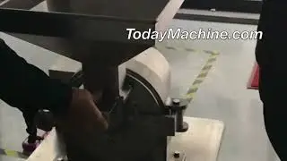 Automatic dry cassava flour crushing milling machine dried yam crusher tapioca flour making processi