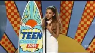 Ariana Grande - Teen Choice Awards 2014! Acceptance Speech