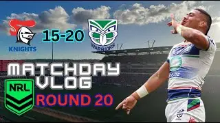 THE WAHS SCORE A FINAL MINUTE TRY TO BEAT THE KNIGHTS !!(MATCHDAY VLOG)