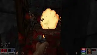 Blood: Death Wish 1.6 (BuildGDX) - E1M11 Shudder Island - All Secrets No Commentary