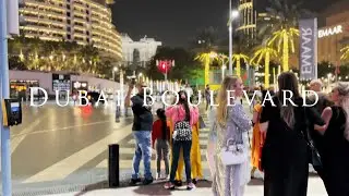 Dubai Boulevard 2024: Captivating City Lights and Urban Vibes 🌆✨