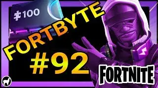 How to Find Fortbyte #92 Location | Fortnite Battle Royale | Rock Love Spray Near a Lavafall