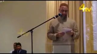 Efforts are being made to invisible #muslims  from #indian #politics  #asadowaisi   in #chicago