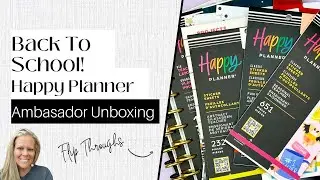 Back To School Happy Planner Haul Unboxing! | Back to School 2023 | Happy Planner