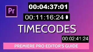 How To add timecode in video - Timestamp premiere pro Tutorial