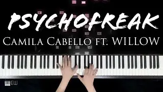 Camila Cabello - Psychofreak (ft. WILLOW) || piano cover by Ellen Wowor