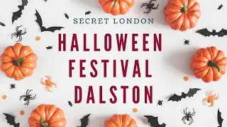 Halloween festival at Dalston Curve Garden in London 🎃
